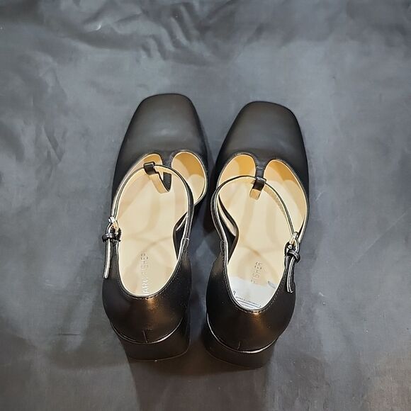 BRAND NEW MARC FISHER MFCYRENE-R T-STRAP BLOCK-HEEL PUMP G1 - Picture 5 of 15